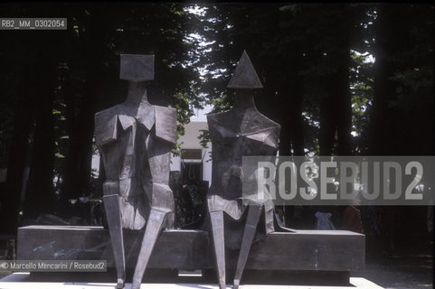 43th Venice Art Biennale, 1988. Work by Lynn Chadwick / 43a Biennale Arte di Venezia, 1988. Opera di Lynn Chadwick - ©Marcello Mencarini/Rosebud2