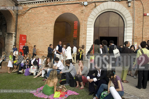 Venice Art Biennale 2007 New Italian Pavilion at Corderie dellArsenale / Biennale Arte di Venezia 2007. Nuovo padiglione Italia alle Corderie dellArsenale - ©Marcello Mencarini/Rosebud2