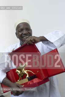 Venice Art Biennale 2007. Malick Sidibé , winner of Golden Lion Award for Lifetime Achievement / Biennale Arte di Venezia 2007. Malick Sidibé, vincitore del Leone doro alla carriera    - ©Marcello Mencarini/Rosebud2