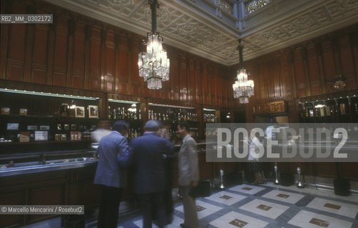 Rome, Palazzo Montecitorio, seat of the Italian Chamber of Deputies. La Buvette (cafeteria) / Palazzo Montecitorio, Roma, sede della Camera dei Deputati. La Buvette - ©Marcello Mencarini/Rosebud2
