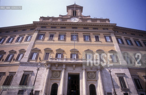 Rome, Palazzo Montecitorio, seat of the Italian Chamber of Deputies / Roma, Palazzo Montecitorio, sede della Camera dei Deputati - ©Marcello Mencarini/Rosebud2