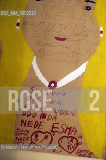Rome, Casal del Marmo Juvenile Prison. Drawing of an inmate / Roma, Carcere Minorile di Casal del Marmo. Disegno di un detenuto - ©Marcello Mencarini/Rosebud2