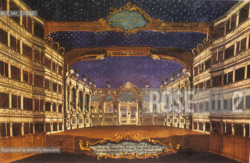 Painting of the San Samuele Theater. It was a very important theater in Venice in the time of Giacomo Casanova who played the violin here in the 1745-1746 season. It was closed in 1818 and became a storehouse. It reopened after some time but was demolished at the end of  the nineteenth century. Now in its place there is a school. / Dipinto del Teatro San Samuele. Fu un teatro molto attivo e famoso ai tempi di Giacomo Casanova che qui suonò il violino nella stagione 1745-46. Nel 1818 fu chiuso e trasformato in magazzino. Riaprì dopo qualche tempo, ma fu demolito alla fine dellOttocento. Oggi vi sorge una scuola - Reproduced by Marcello Mencarini
/Rosebud2
