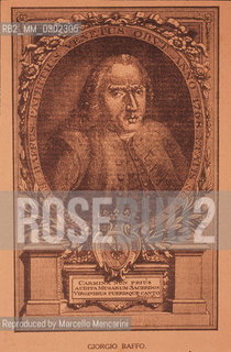 Portrait of Giorgio Baffo, great friend and patron of Giacomo Casanova and his family / Ritratto del patrizio Giorgio Baffo, grande amico e protettore di Giacomo Casanova e della sua famiglia - Reproduced by Marcello Mencarini
/Rosebud2