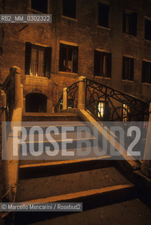 Venice, 1998. Pied-a-terre of Marco Dandolo. For Giacomo Casanova it was an usual place of residence that he used also as correspondence address until the Dandolos death / Venezia, 1998. Casino di Marco Dandolo. Per Giacomo Casanova questa fu una residenza abituale, dove si faceva inviare anche la corrispondenza, che usò fino alla morte del Dandolo - ©Marcello Mencarini/Rosebud2