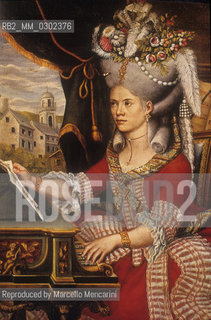 Portrait of Teresa Lanti (also known as Bellino). Casanovas affair with Bellino is certainly one of his most curious. This happened in 1744 in Ancona, where Bellino was known as a castrated singer, but Casanova was convinced that Bellino was a woman and paid marked attention to him/her. So he found that Bellino was actually a women and her real name was Teresa Lanti. She was posing as a castrated to can perform in the theaters of the Papal State where women didnt do it / Ritratto di Teresa Lanti (Bellino). Lavventura di Casanova con Bellino è una delle sue più curiose. Avvenne ad Ancona nel 1744, dove Bellino era un noto cantante castrato, anche se Casanova era convinto che in realtà si trattasse di una donna. Così gli fece una corte serrata finché scoprì che si trattava effettivamente di una donna. Il suo vero nome era Teresa Lanti e fingeva di essere un castrato per poter cantare nei teatri dello Stato pontificio, dove le donne non potevano esibirsi - Reproduced by Marcello Mencarini
/Rosebud2