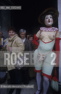 Venice Carnival 1998 dedicated to Giacomo Casanova. Mask / Carnevale di Venezia 1998 dedicato a Giacomo Casanova. Maschera - ©Marcello Mencarini/Rosebud2