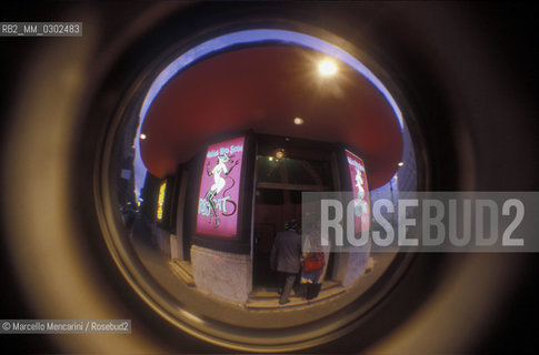Porn cinema Pussycat in Rome, 1985 / Cinema porno Pussycat a Roma, 1985 - ©Marcello Mencarini/Rosebud2