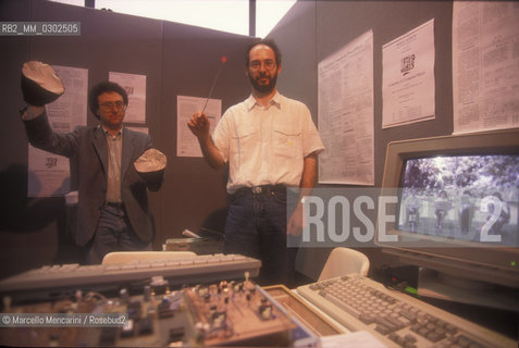 CNUCE: Electronic orchestral conducting of CNR (Italian National Research Council), Ferrara 1995 / CNUCE: Direzione elettronica dorchestra del CNR, Ferrara 1995 - ©Marcello Mencarini/Rosebud2