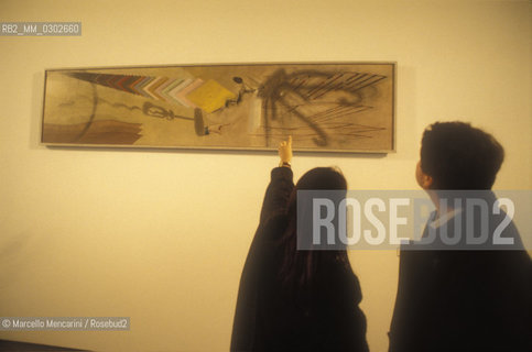 Venice, 1993. Marcel Duchamp Exhibition at Palazzo Grassi / Venezia, 1993. Mostra su Marcel Duchamp a Palazzo Grassi - ©Marcello Mencarini/Rosebud2