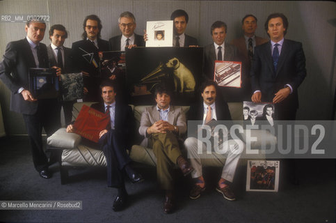 EMI records Italy, about 1989 / Casa discografica EMI Italia, 1989 circa - ©Marcello Mencarini/Rosebud2