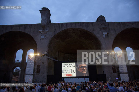 Rome, Basilica of Maxentius, Festival of Literatures 2011 / Roma, Basilica di Massenzio, Festival letterature 2011 - ©Marcello Mencarini/Rosebud2