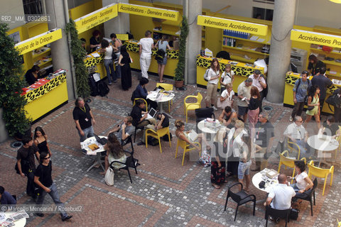 Locarno International Film Festival 2006. Press room / Festival del Cinema di Locarno 2006. Sala stampa - ©Marcello Mencarini/Rosebud2