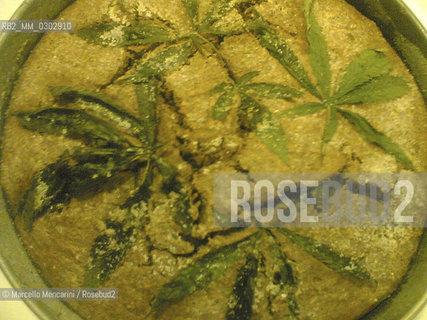 Cake with marijuana / Torta alla marijuana - ©Marcello Mencarini/Rosebud2