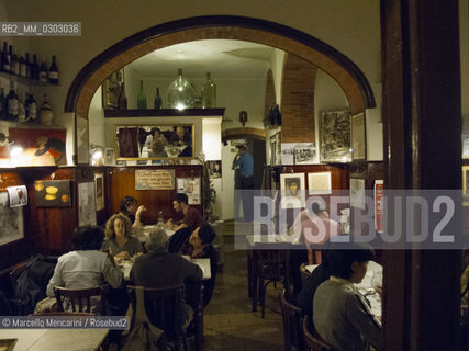 Rome, the restaurant Alfredo & Ada on via dei Banchi Nuovi 14 / Roma, il ristorante Alfredo e Ada in via dei Banchi nuovi 14 - ©Marcello Mencarini/Rosebud2