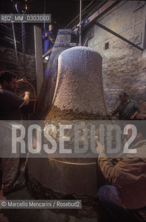 Agnone, Italy, 1999. Marinelli Pontifical Foundry / Agnone (Isernia), 1999. Pontificia Fonderia di campane Marinelli - ©Marcello Mencarini/Rosebud2