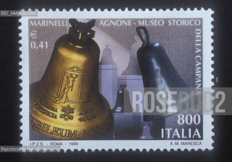 Francobollo dedicato al museo storico della campana presso la Pontificia Fonderia Marinelli di Agnone (Isernia) / Stamp dedicated to the Historical Museum of the Bell at the Pontificial Foundry Marinelli in Agnone, Italy - Reproduced by Marcello Mencarini
/Rosebud2