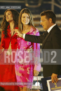 Stresa, June 2003. Silvia Ceccon, elected Miss for Miss Universe to represent Italy in Miss Universe beauty contest / Stresa, giugno 2003. Silvia Ceccon,eletta Miss for Miss Universe, per rappresentare lItalia nel concorso di bellezza Miss Universe 2003 - Reproduced by Marcello Mencarini
/Rosebud2