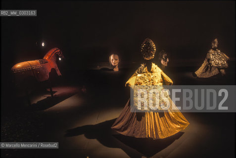 Exhibition on Federico Fellini, Rome 1995. Costumes of his movies / Mostra su Federico Fellini, Roma 1995. Costumi dei suoi film - ©Marcello Mencarini/Rosebud2