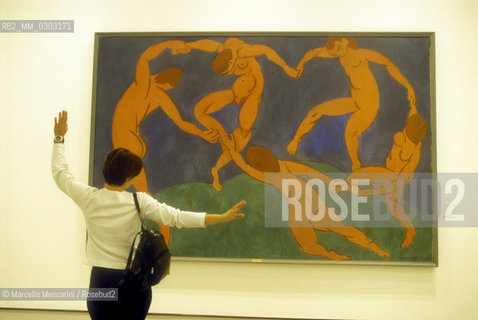 Art exhibition One hundred masterpieces from the Hermitage, Scuderie del Quirinale (Quirinal Stables), Rome 2000. Dance by Henri Matisse / La mostra I cento capolavori dellErmitage alle Scuderie del Quirinale, Roma 2000. La Danza di Henri Matisse - ©Marcello Mencarini/Rosebud2
