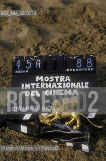 Venice Lido, Venice Film Festival.The Golden Lion Award given to the best movie in competition / Lido di Venezia, Mostra del Cinema di Venezia. Il premio Leone doro assegnato al miglior film in concorso  - ©Marcello Mencarini/Rosebud2