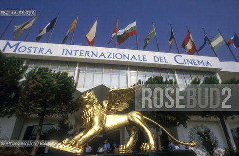 Venice Lido, Venice Film Festival 1985. The Cinema Palace  / Lido di Venezia, Mostra del Cinema di Venezia 1985.Il Palazzo del Cinema - ©Marcello Mencarini/Rosebud2