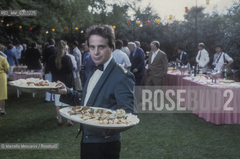Venice Lido, Venice Film Festival 1984. Party at the Des Bains Hotel / Lido di Venezia. Mostra del Cinema di Venezia 1984. Festa allHotel Des Bains - ©Marcello Mencarini/Rosebud2
