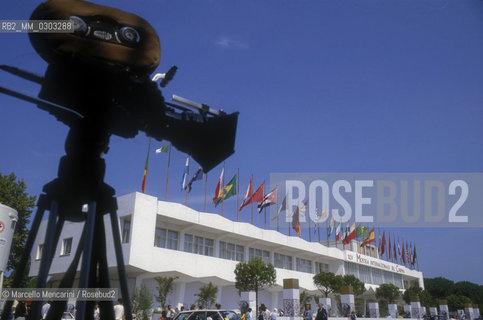 Venice Lido, Venice Film Festival 1988. The Cinema Palace  / Lido di Venezia, Mostra del Cinema di Venezia 1988. Il Palazzo del Cinema - ©Marcello Mencarini/Rosebud2