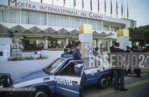 Venice Lido, Venice Film Festival 1988. The Cinema Palace  / Lido di Venezia, Mostra del Cinema di Venezia 1988. Il Palazzo del Cinema - ©Marcello Mencarini/Rosebud2