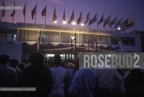 Venice Lido, venice Film Festival 1993. The Jury / Lido di Venezia, Mostra del Cinema di Venezia 1993. La giuria - ©Marcello Mencarini/Rosebud2