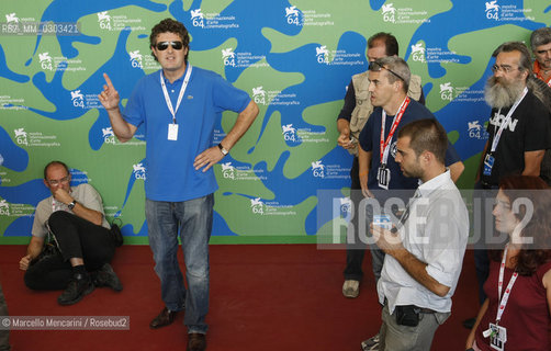 Venice Lido, Venice Film Festival 2007. Angelo Quarti of Biennale Cinema Press Office / Angelo Quarti, collaboratore dellUfficio stampa della Biennale Cinema - ©Marcello Mencarini/Rosebud2