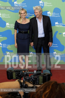 Venice Lido, Venice Film Festival 2007. Actors Diane Kruger and Richard Gere, starring in the movie  The Hunting Party, directed by  Richard Shepard /  Lido di Venezia. Mostra del Cinema di Venezia 2007. Gli attori Diane Kruger e Richard Gere, nel cast del film The Hunting Party-I cacciatori, diretto da  Richard Shepard - ©Marcello Mencarini/Rosebud2