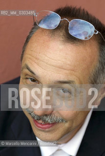 Venice Lido, Venice Film Festival 2001. Dieter Kosslick, director of the Berlin International Film Festival (Berlinale) - Lido di Venezia / Lido di Venezia, Mostra del Cinema di Venezia 2001. Dieter Kosslick, direttore del Festival internazionale del cinema di Berlino (Berlinale) - ©Marcello Mencarini/Rosebud2