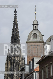 Münster, Bell towers of the St. Lambertis Church (Lambertikirche) and of the Dominican Church (Dominikanerkirche) / Münster, campanili della chiesa di San Lamberto e della chiesa dei Domenicani - ©Marcello Mencarini/Rosebud2