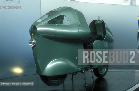 PIAGGIO MUSEUM IN PONTEDERA - Vespa Monthlery (1950) / MUSEO PIAGGIO di Pontedera - Vespa Monthlery (1950) - ©Marcello Mencarini/Rosebud2