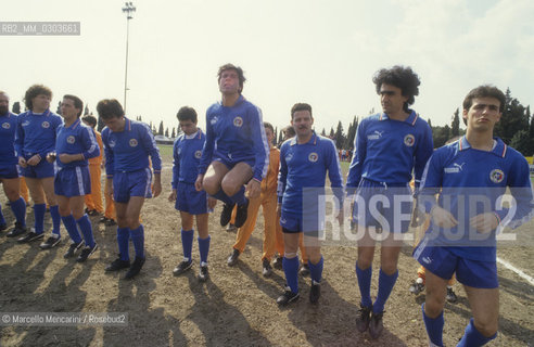 Italian National Singers Football Team, 1987 / Nazionale italiana cantanti, 1987 - ©Marcello Mencarini/Rosebud2