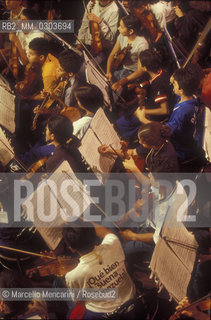 National Youth Orchestra of Venezuela, Fiuggi 1999 / Orchestra sinfonica nazionale infantile del Venezuela, Fiuggi 1999 - ©Marcello Mencarini/Rosebud2