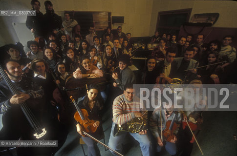 Milan Symphony Orchestra Giuseppe Verdi (about 1990) / Lorchestra sinfonica di Milano Giuseppe Verdi (1990 circa) - ©Marcello Mencarini/Rosebud2