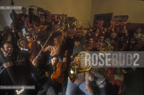 Milan Symphony Orchestra Giuseppe Verdi (about 1990) / Lorchestra sinfonica di Milano Giuseppe Verdi (1990 circa) - ©Marcello Mencarini/Rosebud2