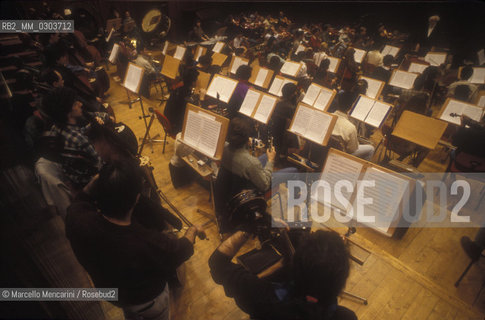 Milan Symphony Orchestra Giuseppe Verdi (about 1990) / Lorchestra sinfonica di Milano Giuseppe Verdi (1990 circa) - ©Marcello Mencarini/Rosebud2