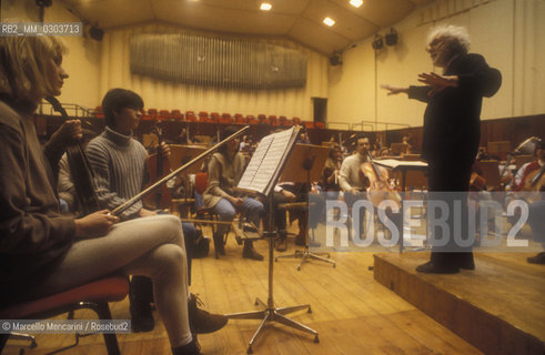 Milan Symphony Orchestra Giuseppe Verdi (about 1990) / Lorchestra sinfonica di Milano Giuseppe Verdi (1990 circa) - ©Marcello Mencarini/Rosebud2