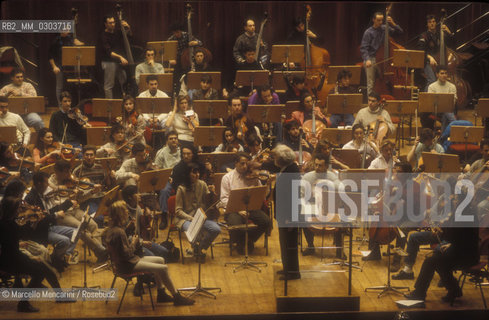Milan Symphony Orchestra Giuseppe Verdi (about 1990) / Lorchestra sinfonica di Milano Giuseppe Verdi (1990 circa) - ©Marcello Mencarini/Rosebud2