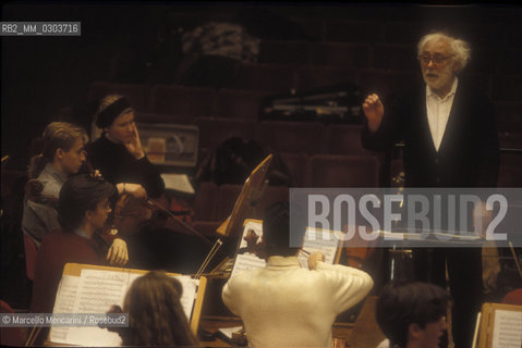 Milan Symphony Orchestra Giuseppe Verdi (about 1990) / Lorchestra sinfonica di Milano Giuseppe Verdi (1990 circa) - ©Marcello Mencarini/Rosebud2