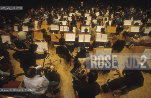 Milan Symphony Orchestra Giuseppe Verdi (about 1990) / Lorchestra sinfonica di Milano Giuseppe Verdi (1990 circa) - ©Marcello Mencarini/Rosebud2