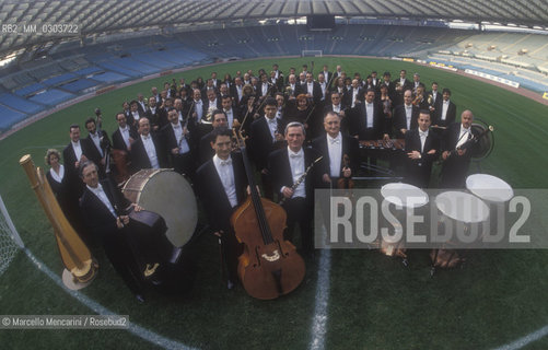 Rome, Olympic Stadium, 1992. RAI Symphony Orchestra / Roma, Stadio Olimpico, 1992. Orchestra Sinfonica della RAI - ©Marcello Mencarini/Rosebud2