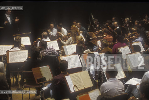 National French Orchestra (Orchestre national de France), about 1990 /Orchestra Nazionale di Francia (Orchestre national de France) - ©Marcello Mencarini/Rosebud2