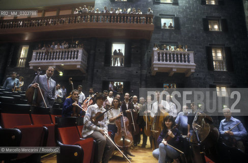 Genova, orchestra del teatro Carlo Felice / Genoa (Italy), Carlo Felice Theater Orchestra - ©Marcello Mencarini/Rosebud2
