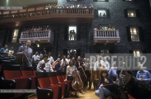 Genova, orchestra del teatro Carlo Felice / Genoa (Italy), Carlo Felice Theater Orchestra - ©Marcello Mencarini/Rosebud2