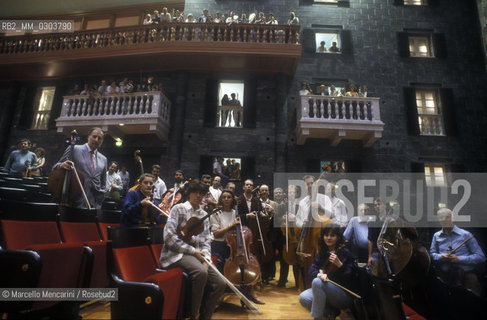Genova, orchestra del teatro Carlo Felice / Genoa (Italy), Carlo Felice Theater Orchestra - ©Marcello Mencarini/Rosebud2