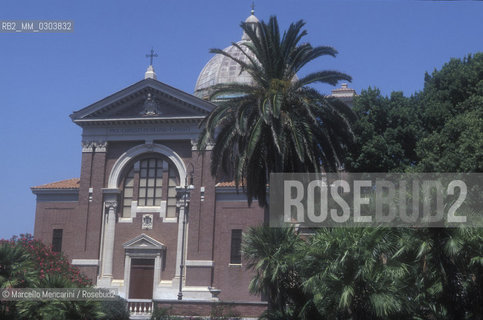 Ostia Lido (Rome), 1999. Church of Santa Maria Regina Pacis / Lido di Ostia (Roma), 1999. Chiesa di Santa Maria Regina Pacis - ©Marcello Mencarini/Rosebud2